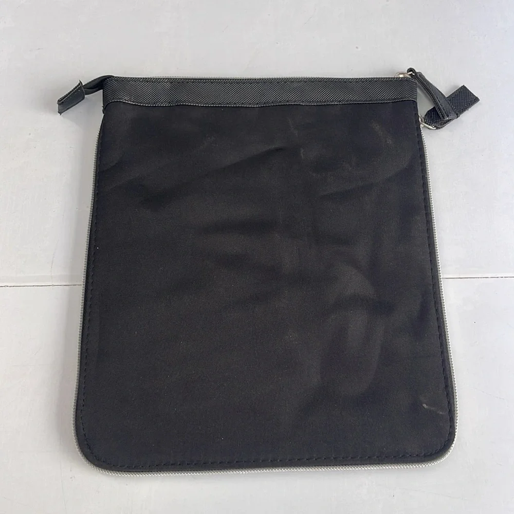 Jaguar Genuine Access Bag-Black Expandable With Zip Around Extender